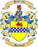 Stewarts Family Crest from Scotland