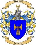 Stickler Family Crest from Germany