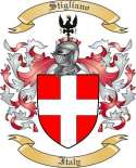 Stigliano Family Crest from Italy