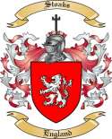 Stoaks Family Crest from England