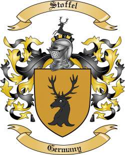 Stoffel Family Crest from Germany