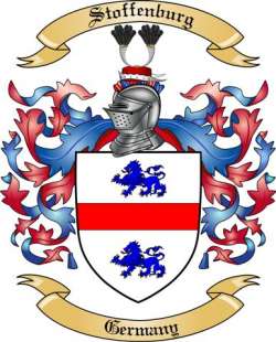 Stoffenburg Family Crest from Germany