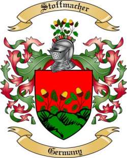 Stoffmacher Family Crest from Germany