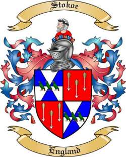 Stokoe Family Crest from England