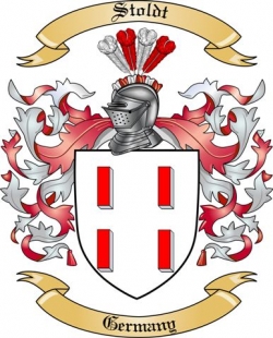 Stoldt Family Crest from Germany