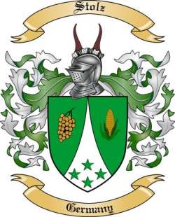 Stolz Family Crest from Germany2