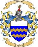 Stone Family Crest from England