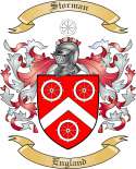 Storman Family Crest from England