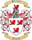 Storman Family Crest from Ireland