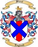 Stout Family Crest from England