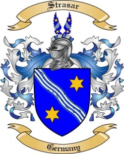 Strasar Family Crest from Germany