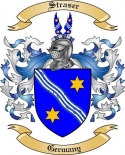 Straser Family Crest from Germany