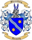 Strassburg Family Crest from Germany