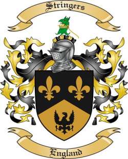 Stringers Family Crest from England
