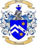Strobl Family Crest from Germany