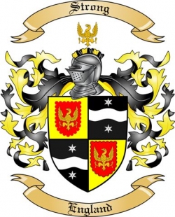 Strong Family Crest from England2