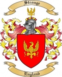 Stronge Family Crest from England
