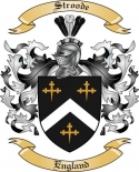 Stroode Family Crest from England