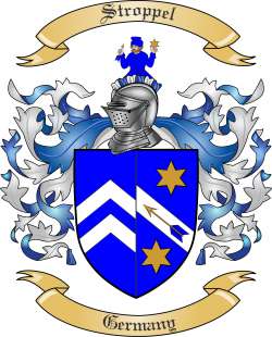 Stroppell Family Crest from Germany