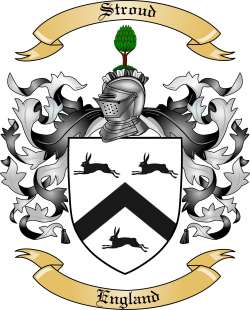 Stroud Family Crest from England2
