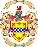 Stuart Family Crest from Scotland