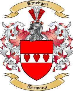 Stuebgen Family Crest from Germany