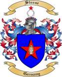 Sturne Family Crest from Germany