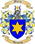 Styrne Family Crest from Germany2