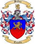Subsa Family Crest from Croatia