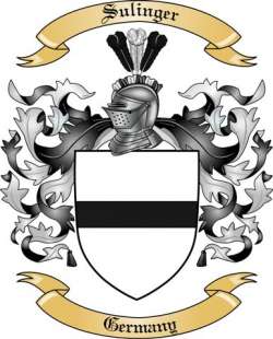 Sulinger Family Crest from Germany