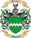 Summer Family Crest from England