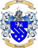 Sund Family Crest from Germany