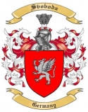 Svoboda Family Crest from Germany