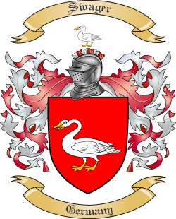 Swager Family Crest from Germany