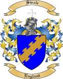 Swale Family Crest from England