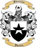 Swanson Family Crest from Sweden