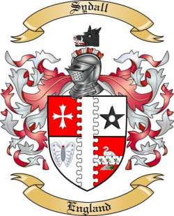 Sydall Family Crest from England