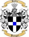 Sylvia Family Crest from Portugal