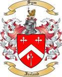 Sym Family Crest from Ireland