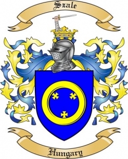 Szale Family Crest from Hungary