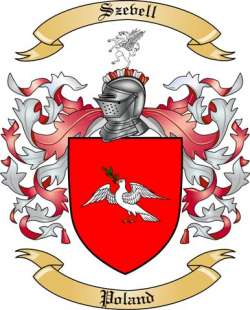Szevell Family Crest from Poland