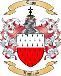 Tagg Family Crest from England