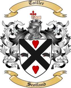 Tailler Family Crest from Scotland