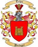 Taipa Family Crest from Portugal