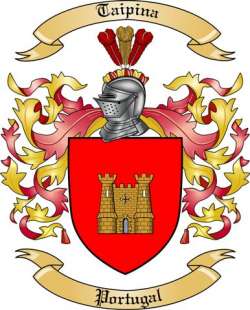 Taipina Family Crest from Portugal
