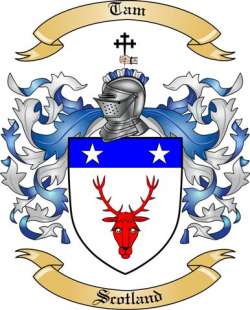 Tam Family Crest from Scotland