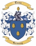 Tann Family Crest from Germany1
