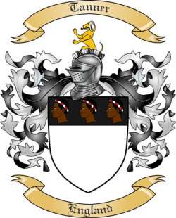 Tanner Family Crest from England