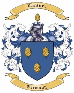 Tanner Family Crest from Germany1
