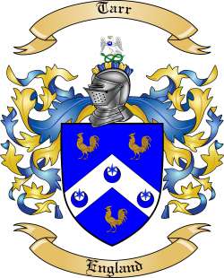Tarr Family Crest from England2